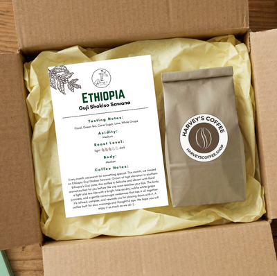 Harvey's Coffee subscription box